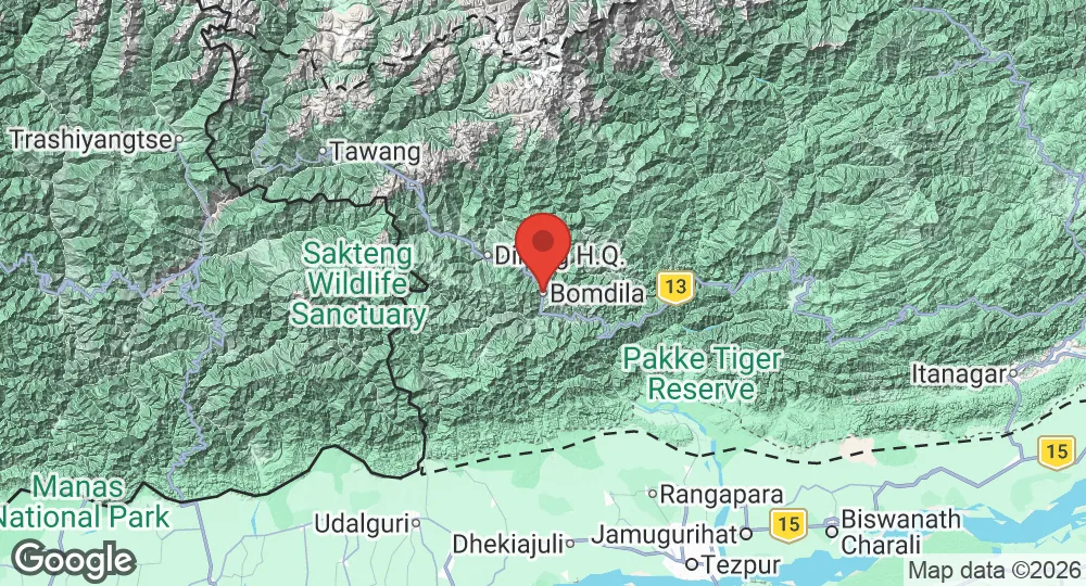 Mandala, near Bomdila, West Kameng district, Arunachal Pradesh, India