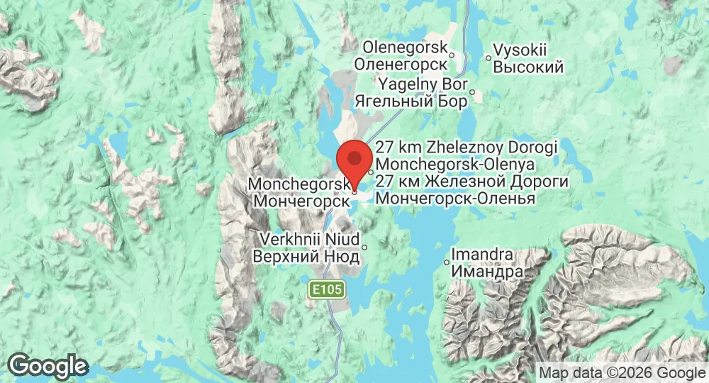 near Monchegorsk, Murmansk Region