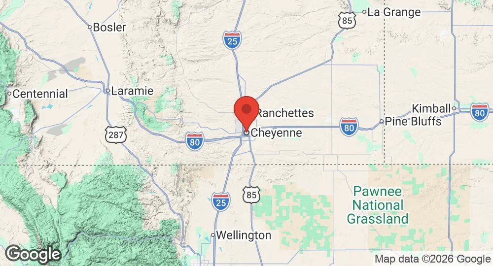 Near Cheyenne, Wyoming, USA