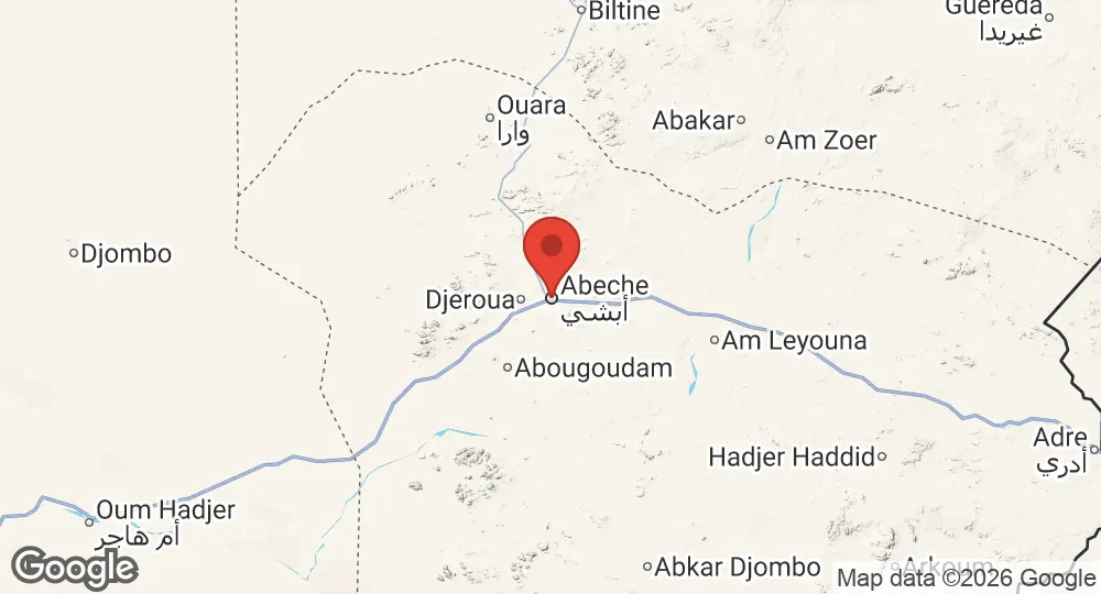 Abeche Air Base, Ouaddai, Chad