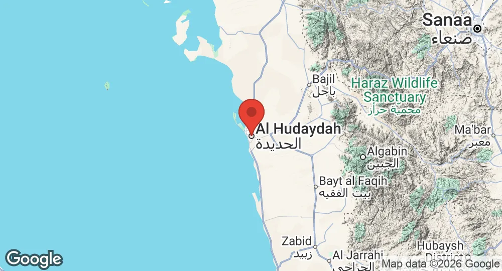 Off the coast of Hodeidah, Yemen