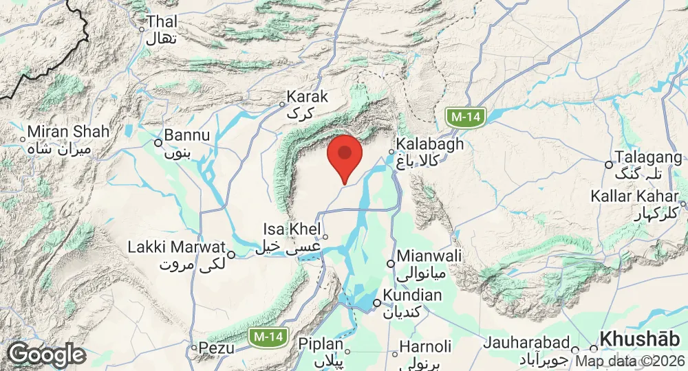 Kamarmashani, Mianwali, Punjab, Pakistan