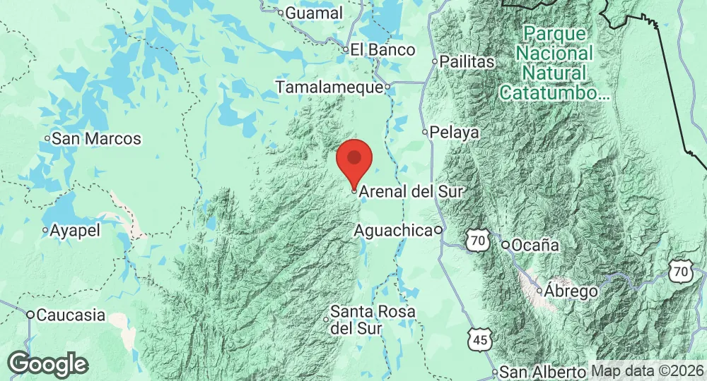 Rural Arenal, Bolívar, Colombia