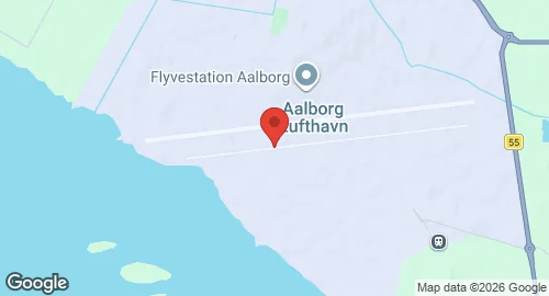 Map of Aalborg Air Base