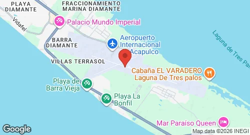 Map of Acapulco International Airport