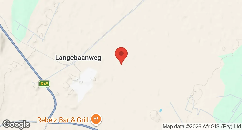 Map of AFB Langebaanweg
