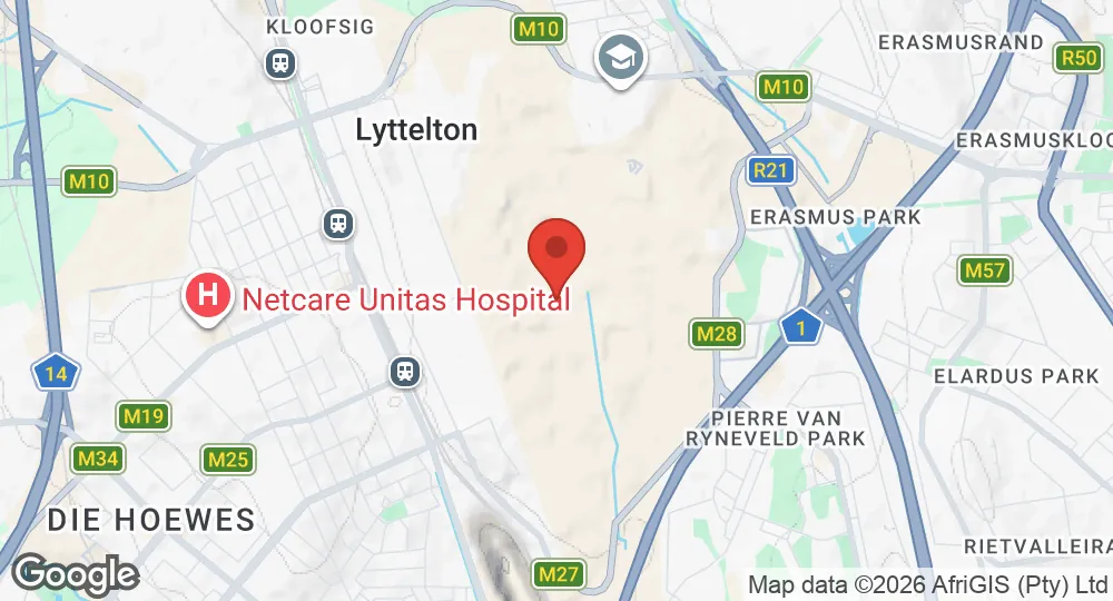 Map of AFB Waterkloof