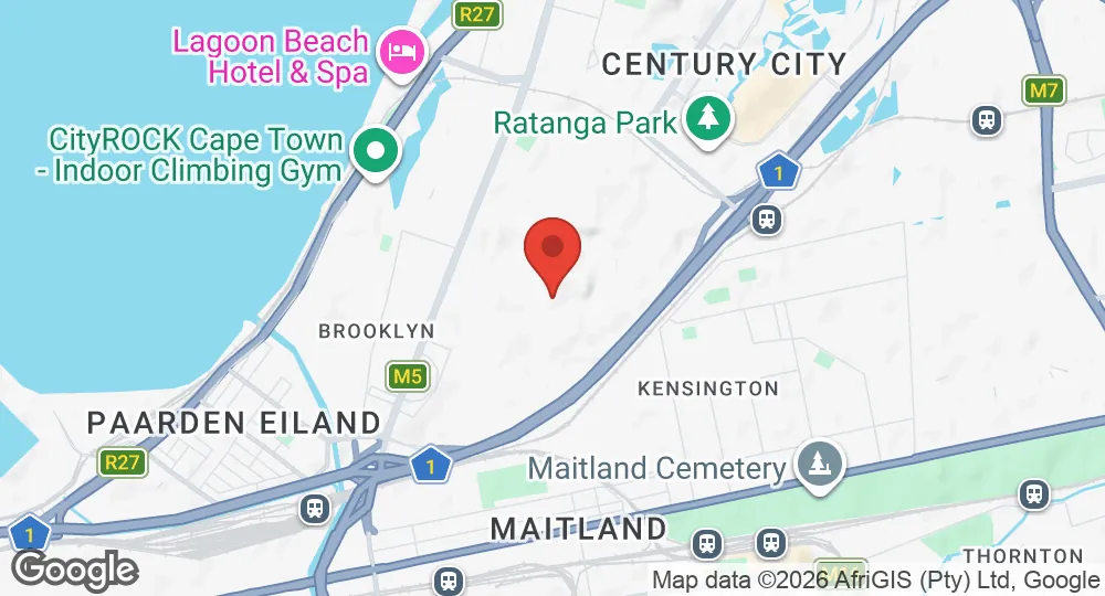 Map of AFB Ysterplaat