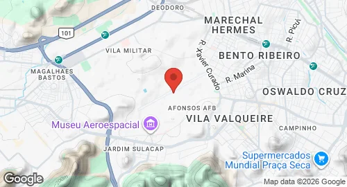 Map of Afonsos Air Force Base