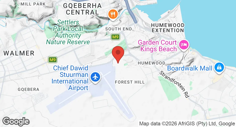 Map of AFS Port Elizabeth