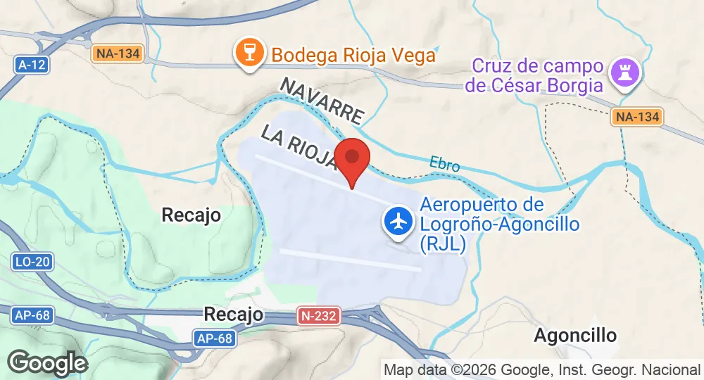 Map of Agoncillo Air Base