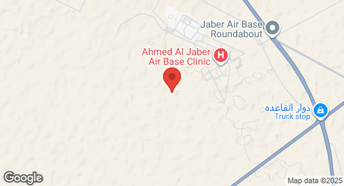 Mapa de Ahmad al-Jaber Air Base