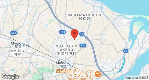 Map of Akeno Air Field