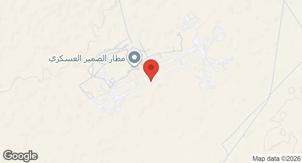 Map of Al-Dumayr Air Base