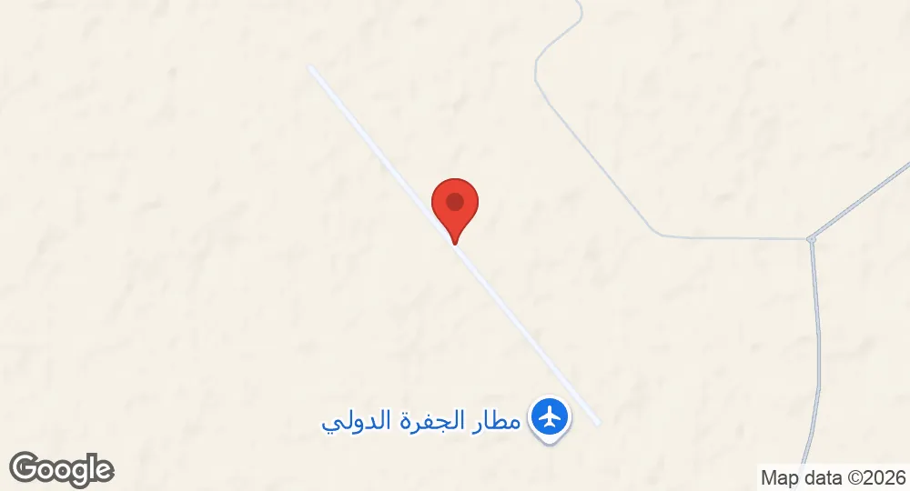 Map of Al Jufra Airbase