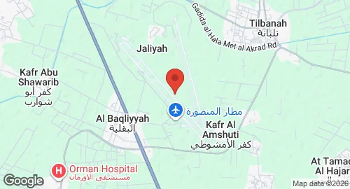 Map of Al Mansurah Air Base