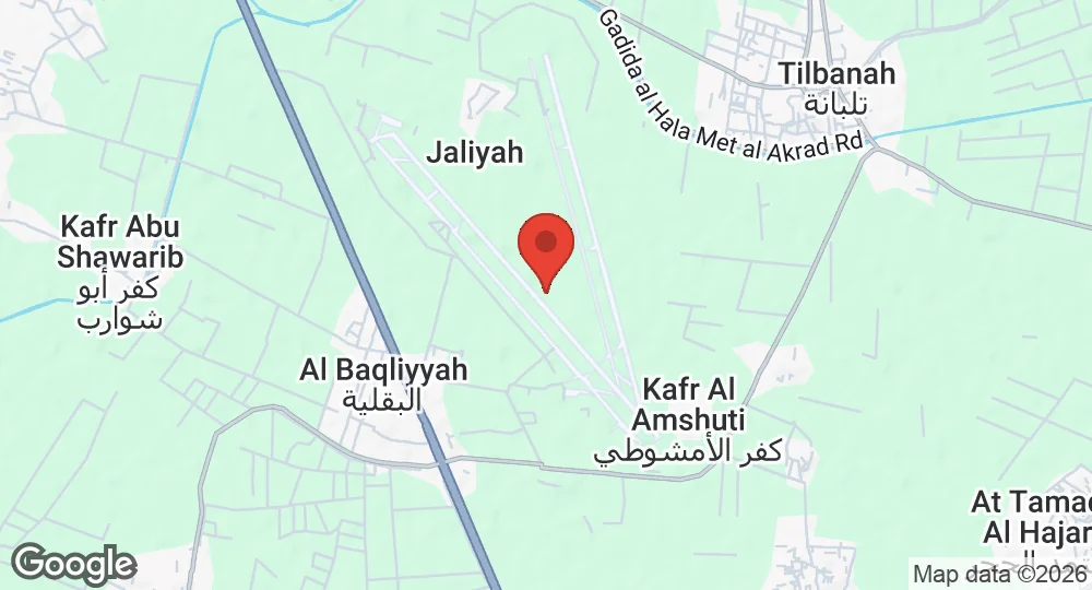 Map of Al Mansurah Air Base