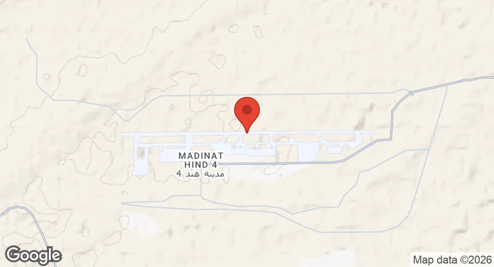 Map of Al Minhad Air Base