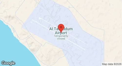 Map of Al Taqaddum Air Base