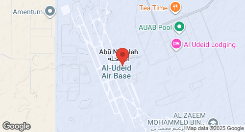 Mapa de Al Udeid Air Base