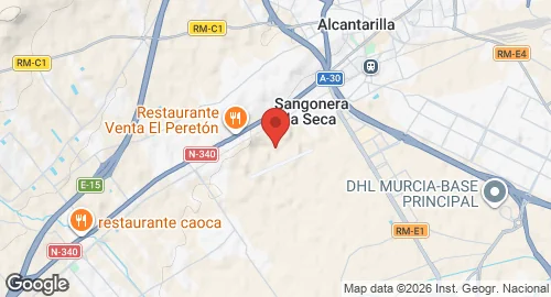 Map of Alcantarilla Air Base