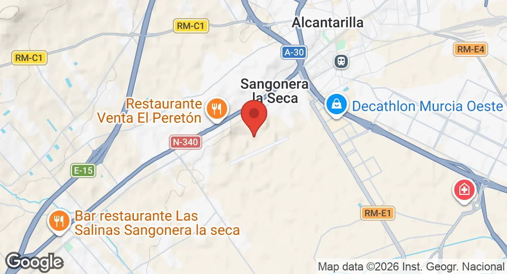 Map of Alcantarilla Air Base