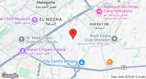 Map of Almaza Air Base