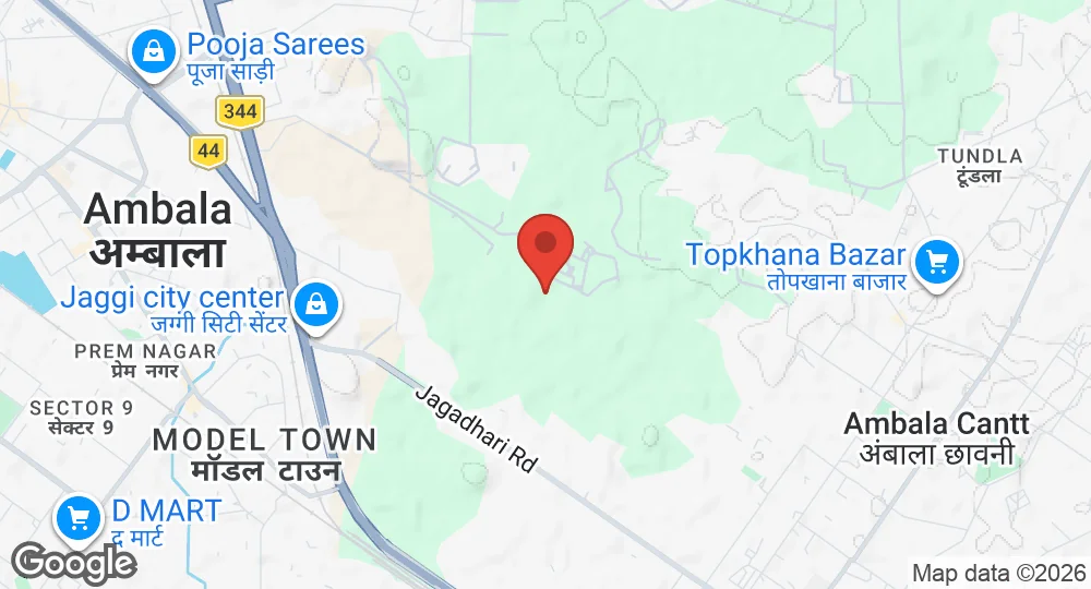Map of Ambala AFS