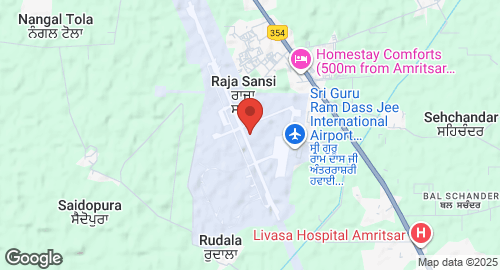 Mapa de Amritsar AFS