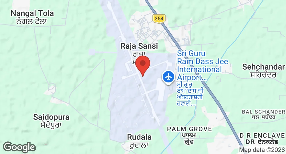 Map of Amritsar AFS
