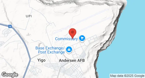 Mapa de Andersen Air Force Base