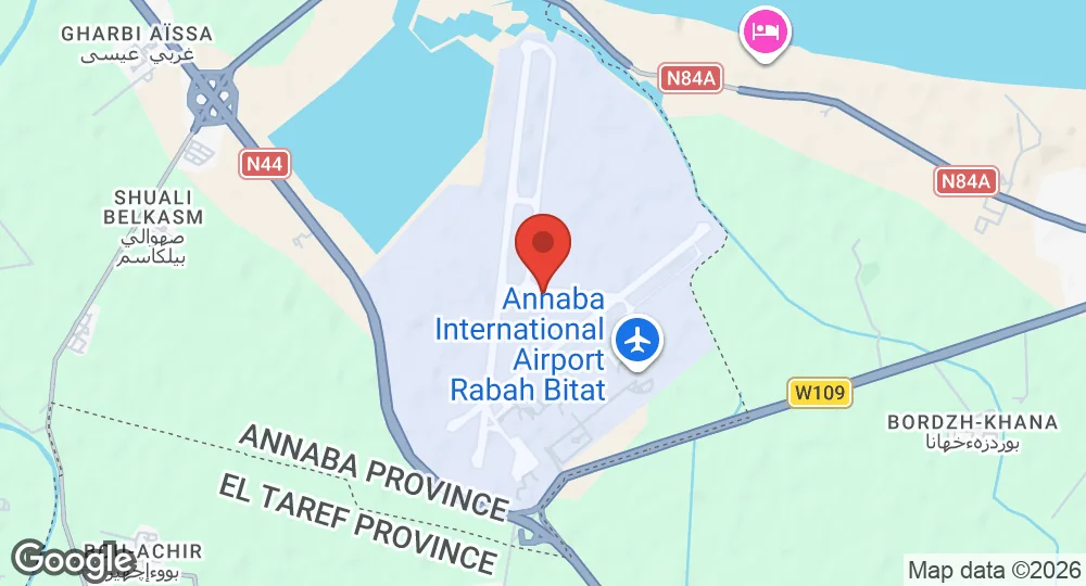 Map of Annaba