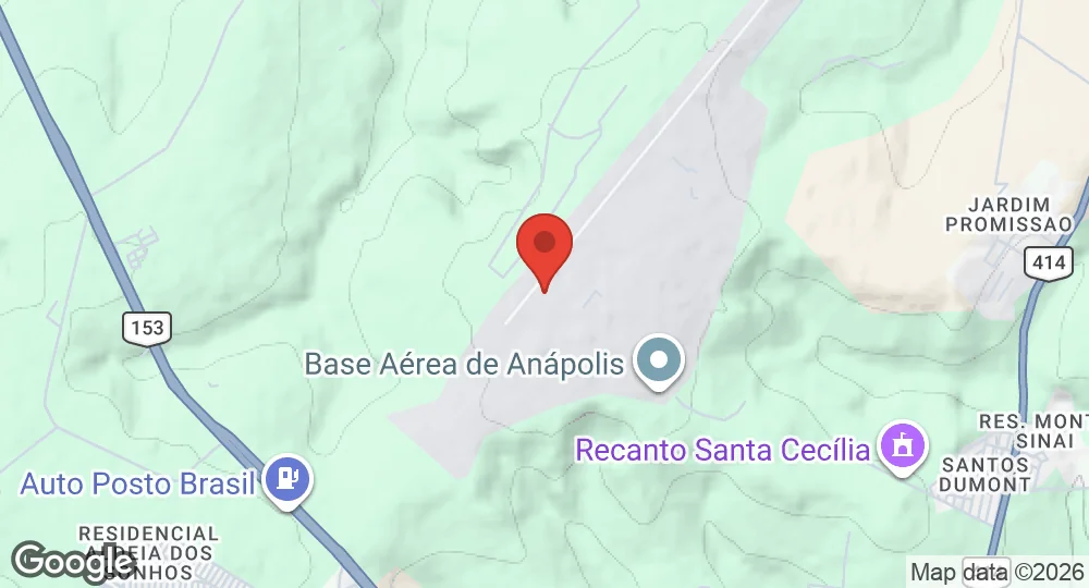 Map of Anápolis Air Force Base