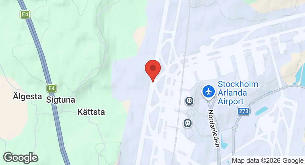 Map of Arlanda Air Base