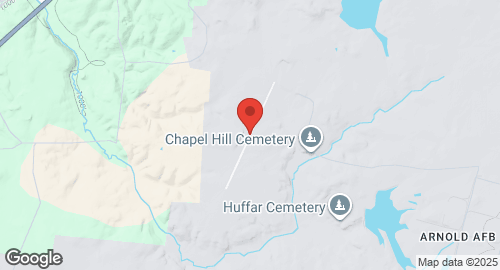 Mapa de Arnold Air Force Base