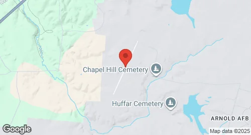 Mapa de Arnold Air Force Base