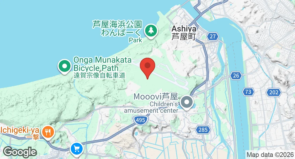 Map of Ashiya Air Field