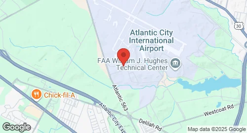 Mapa de Atlantic City Air National Guard Base