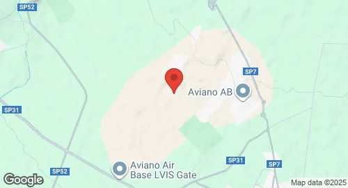 Mapa de Aviano Air Base