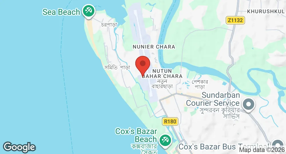 Map of BAF Base Cox's Bazar