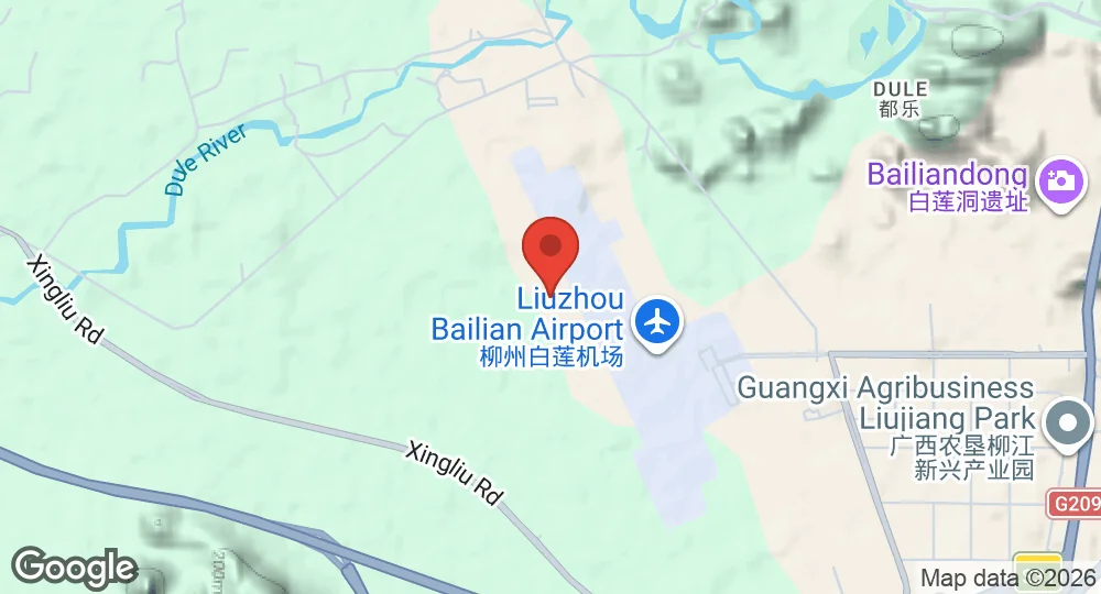 Map of Bailian Air Base