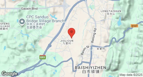 Mapa de Baishiyi Air Base