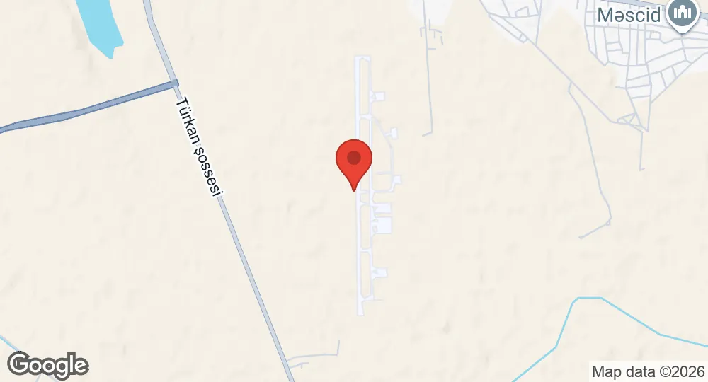 Map of Baku Kala Air Base