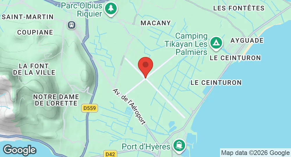 Map of BAN Hyères