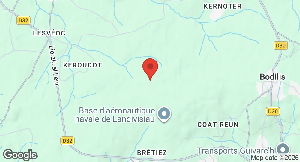 Map of BAN Landivisiau