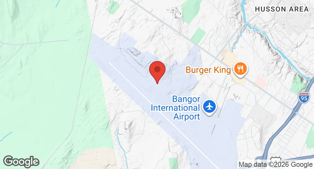 Map of Bangor Air National Guard Base