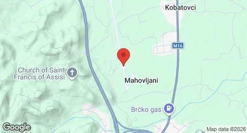 Map of Banja Luka Air Base