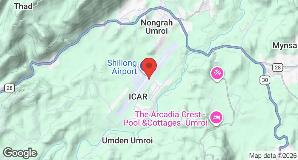 Map of Barapani AFS