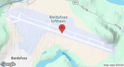 Map of Bardufoss Air Station