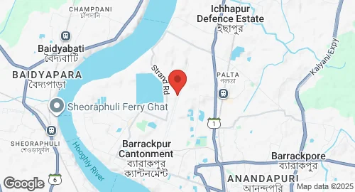 Mapa de Barrackpore AFS